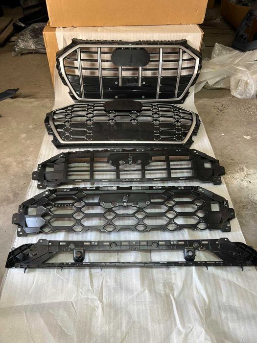 Бампер Audi Q5 Рестайл  FY (80A) Ауді Q5 (2021 2022 2023 2024 2025)