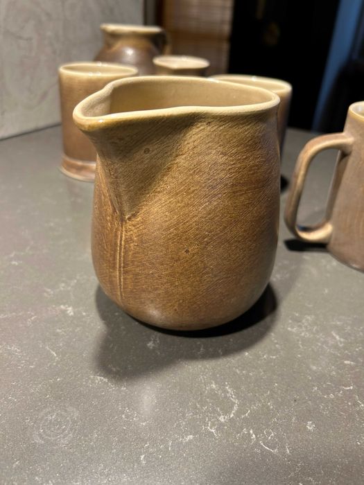 ceramiczne naczynia- komplet