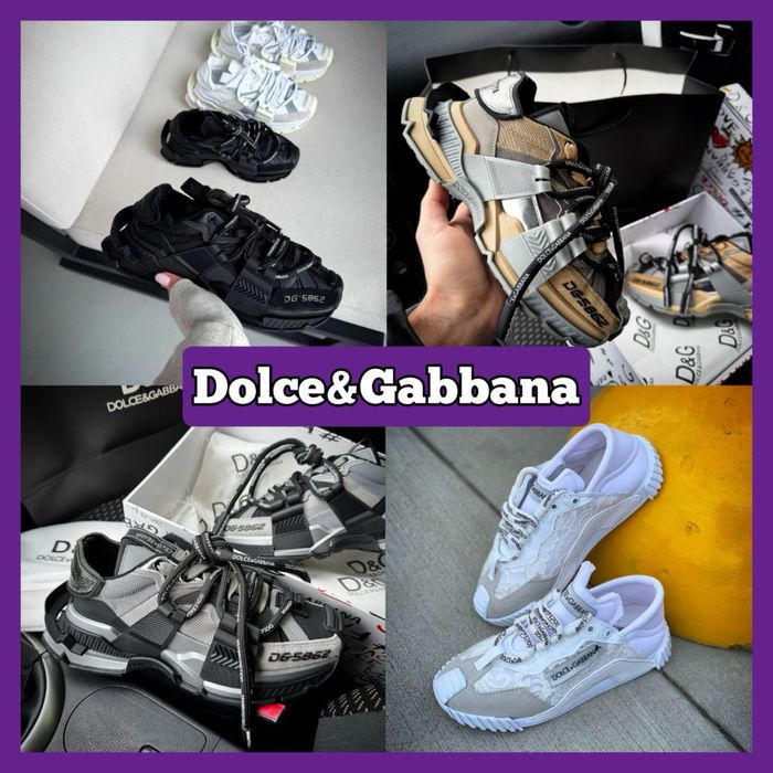 БЕЗ ПЕРЕДПЛАТИ ‼️ Кросівки Dolce & Gabbana Space, Daymaster / 36-45
