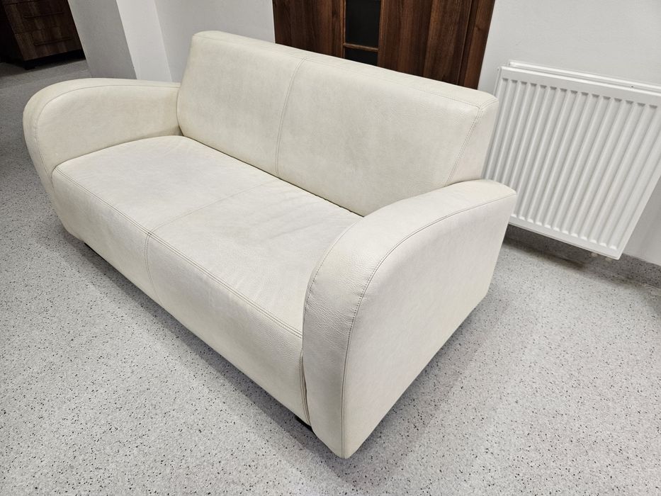 Sprzedam sofa/kanapa biala/kremowa