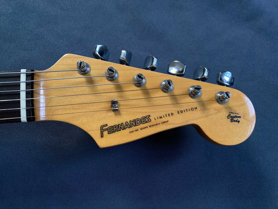 Fernandes stratocaster Japan 1980s - tokai burny greco ibanez prs fender yamaha squier cort G&L