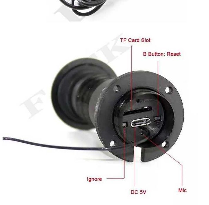 Дверной глазок видеокамера "Кошачий глаз"