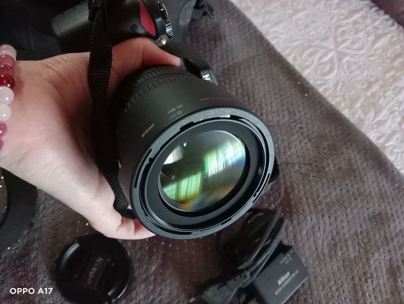 Nikon D60 com Lente VR, Carregador e Bolsa