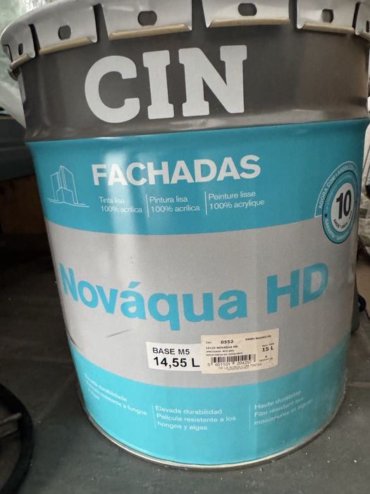 Lata Tinta CIN Novaqua HD cor Sand/Baunilha 15 Lts