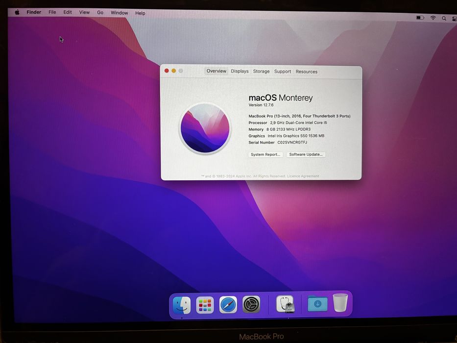 MacBook Pro de 13 polegadas (Finais de 2016 — Modelo A1706)501800075767982081