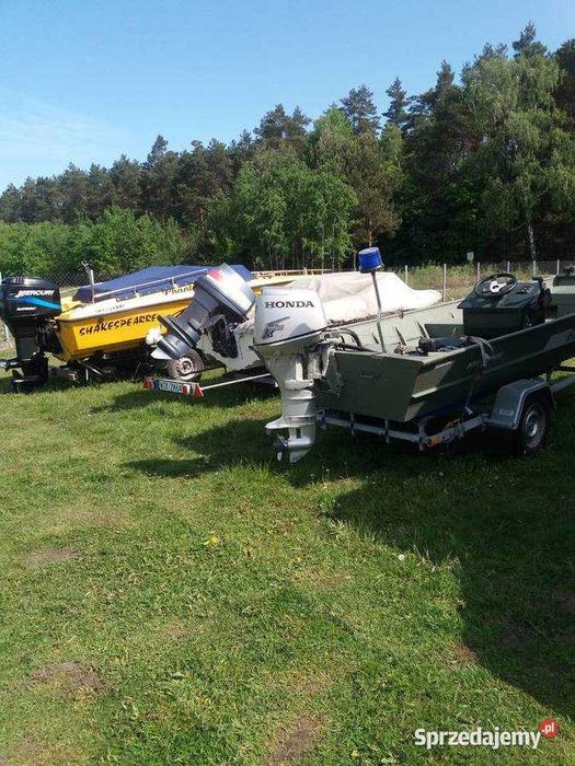 łódz motorówka silnik zaburtowy  montaż