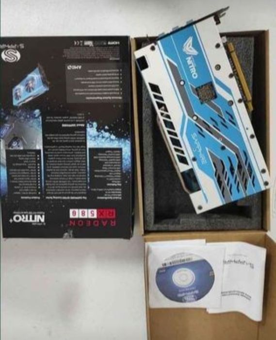 Sapphire RX 580 8gb Nitro + Special Edition