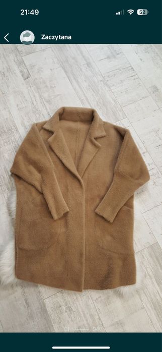 Alpaka płaszcz kurtka bluza