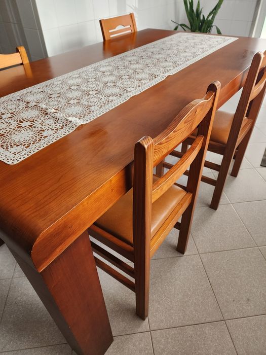 Mesa madeira maciça