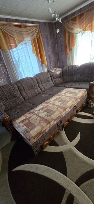 Розкладний кутовий диван