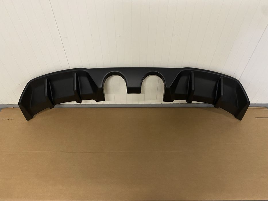 SPOILER DIFUSOR DE ESCAPE (LIP AILERON PALA ABA LAMINA AVENTAL) SEAT LEON 5F MK3 CUPRA PERFORMANCE FR LOOK R32