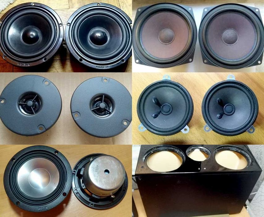 Динамики НЧ/СЧ/ВЧ —— Visaton Canton — 4 Ом