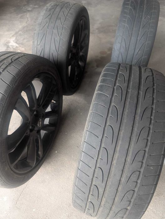Jantes Originais Opel Corsa Black Edition 17" com Pneus Dunlop