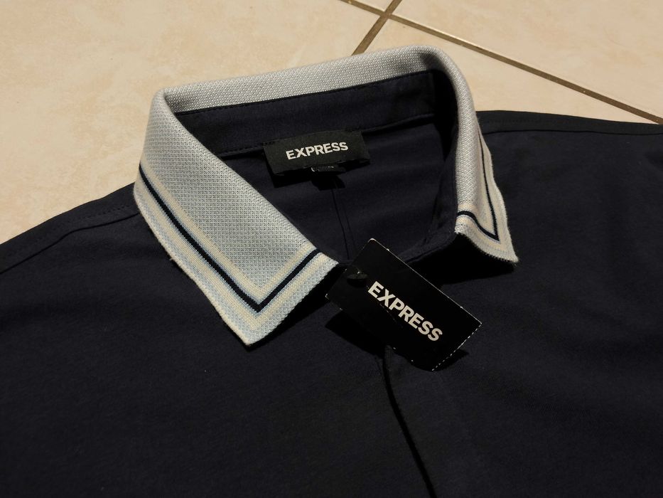 EXPRESS USA - NOWA! z Metkami Koszulka Polo Męska rozmiar XS