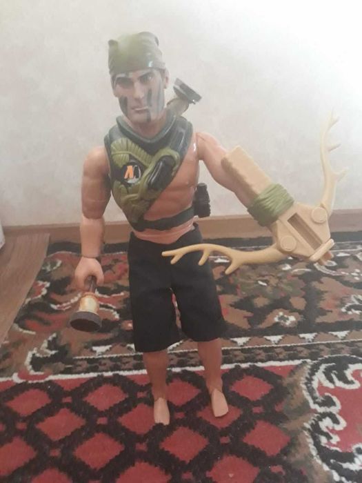 Іграшка Action Man (Екшн Мен), повністю рухлива,з арбалетом з липучкою