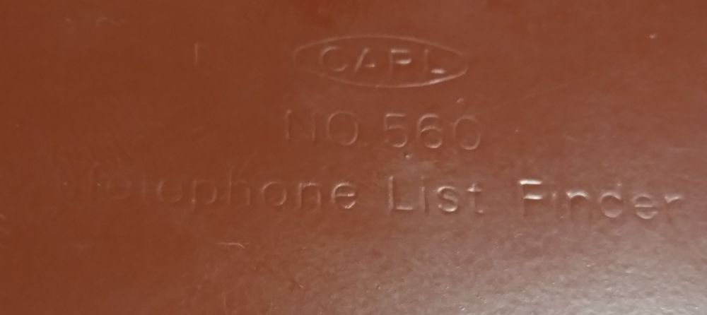 Notatnik telefoniczny Kemba automat Vintage Prl