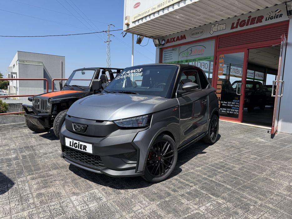 Ligier JS 50 Ultimate (Cinza) – O Futuro da Mobilidade Urbana Totalmente Novo!
