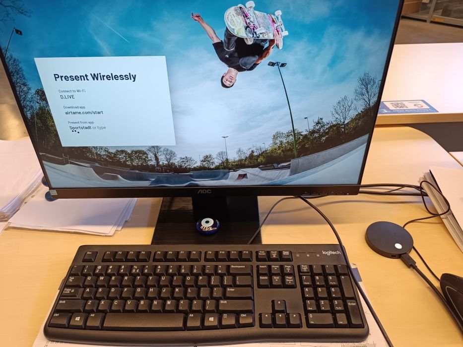 Bezprzewodowy Transmiter HDMI AirTame ATDG2