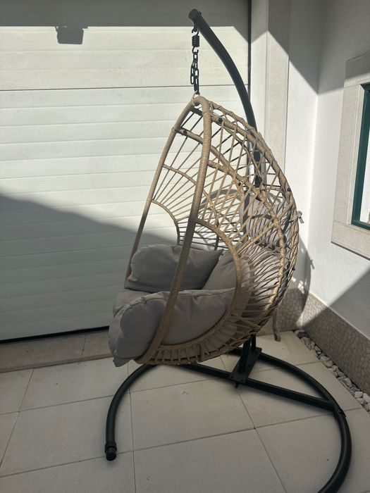 Cadeirão baloiço jardim