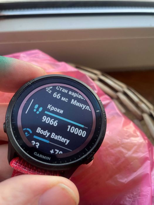 Garmin Forerunner 955 Solar  Спортивний годинник.