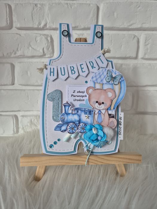 Kartka na Roczek, pierwsze urodziny