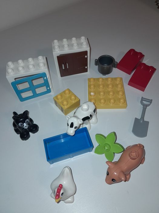Lego duplo zwierzęta na farmie
