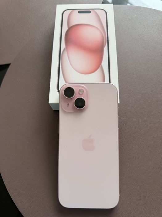 Iphone 15 PINK 128 GB na gwarancji