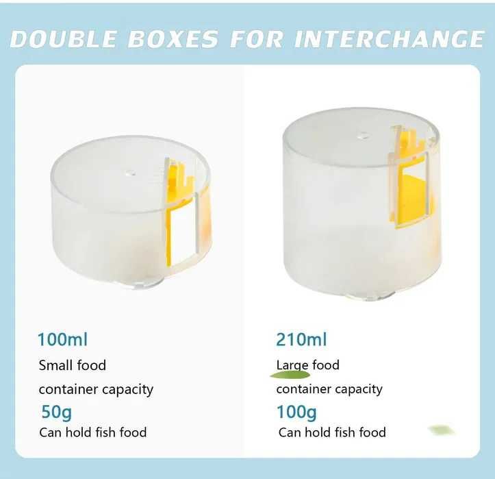 Alimentador Automático Eletrónico para Aquário Peixes e Tartarugas NOVO