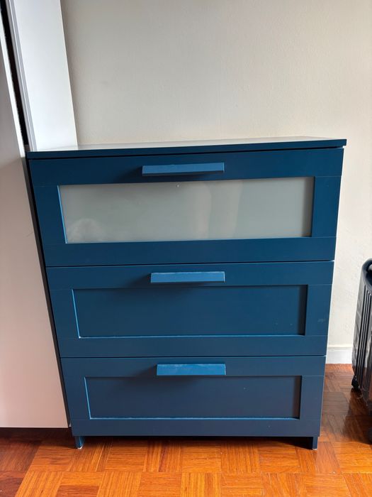 Cômoda com 3 gavetas Ikea