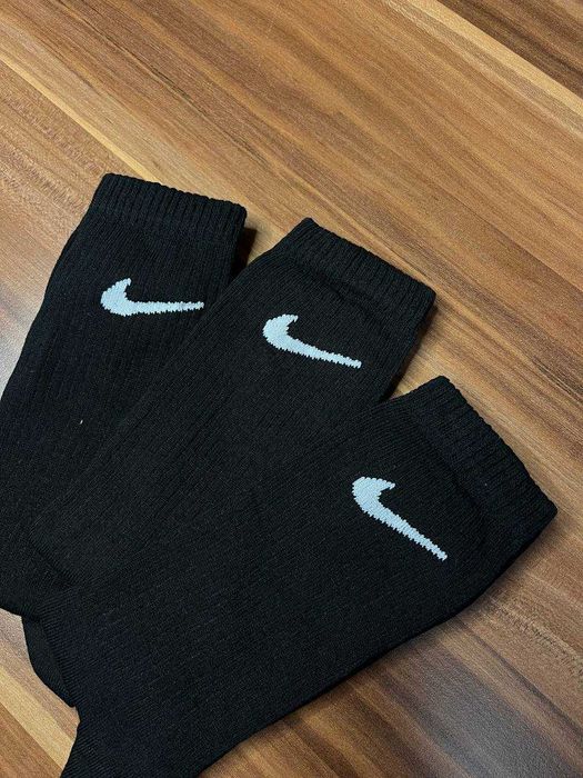 Skarpety Nike czarne 3 pary 36-39
