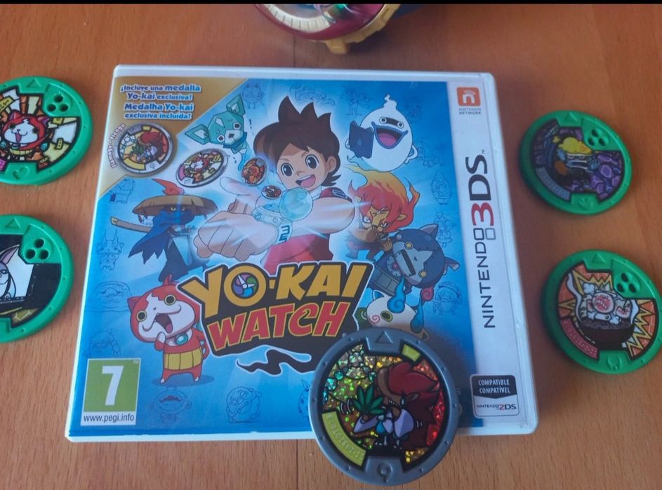 Jogo para Nintendo 3DS + Relógio Yo-Kai Watch