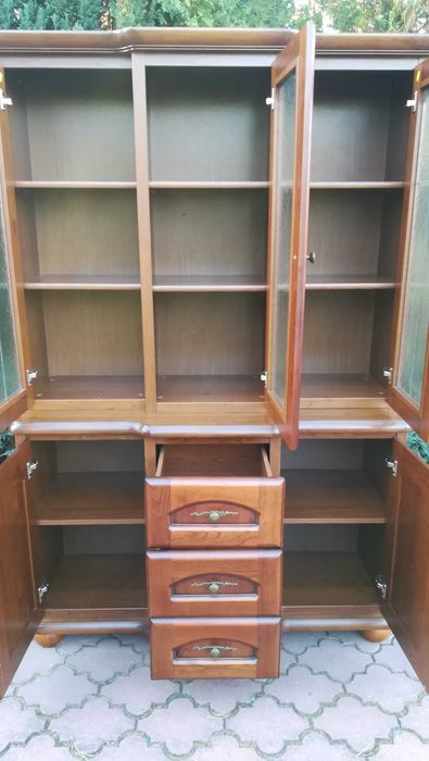 Regał kredens bawaria stylowa witryna szafa komoda biblioteka szafka