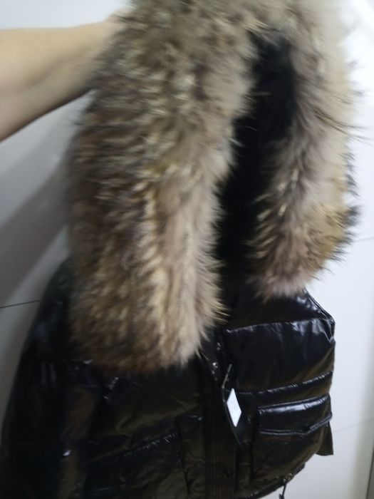 Kurtka jenot puchowa exkluzywna Butik Nowa okazja