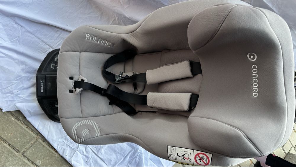 Fotelik samochodowy Concord Balance Moonshine Grey 0-18Kg