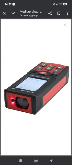 Medidor laser bellota 50Metros