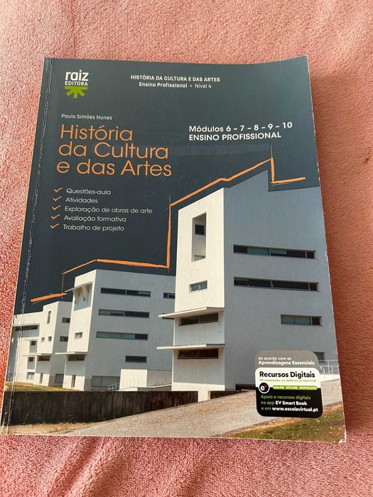 Manual História da Cultura e das Artes