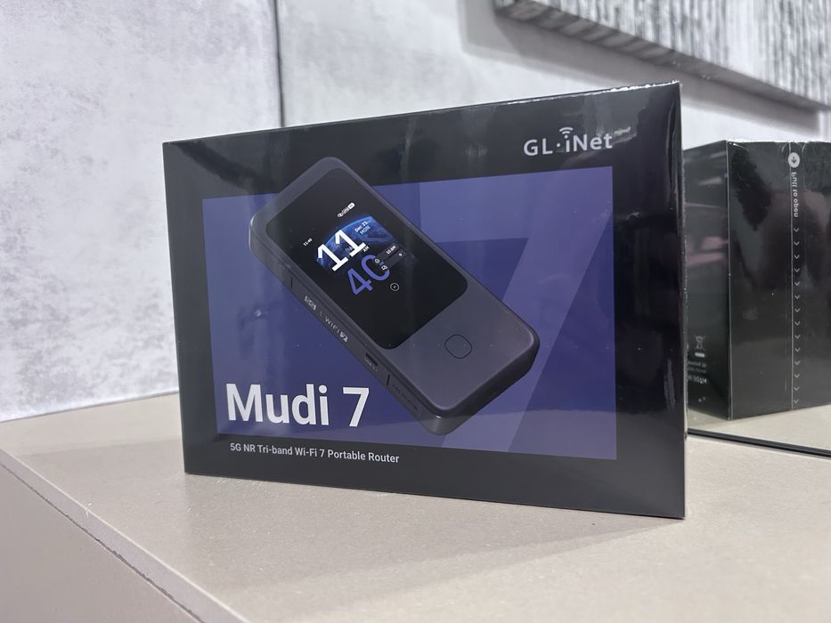 GL.iNet Mudi 7 (5G / WiFi 7) travel router
