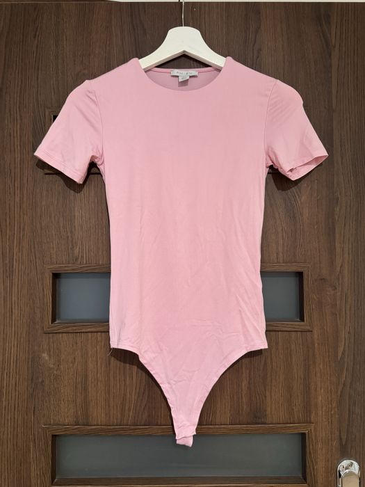 Różowe body damskie