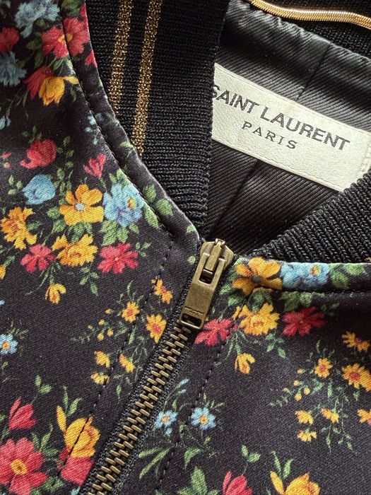 Бомбер Saint Laurent