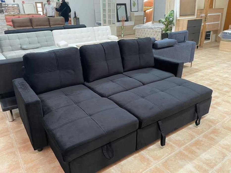 SOFA CAMA COM ARRUMAÇAO NOVA  envio gratis paga na casa