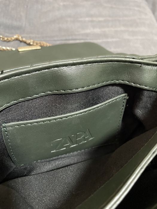 Шкіряна сумка жіноча ZARA