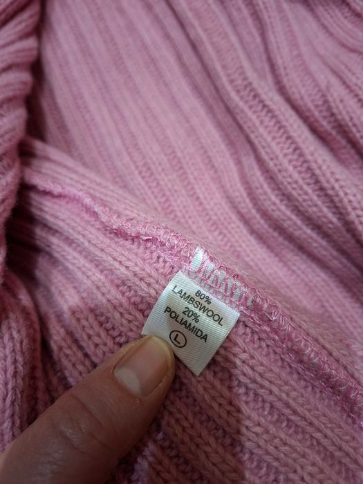 Casaco comprido de lã