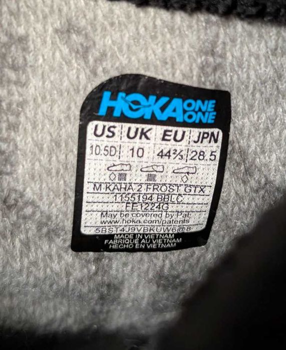 (44) Зимові черевики Hoka Kaha 2 Frost GTX - 1155194-BBLC