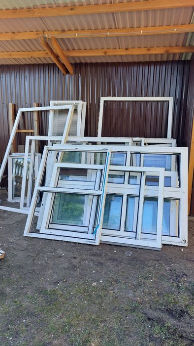 Okna i drzwi balkonowe z demontarzu