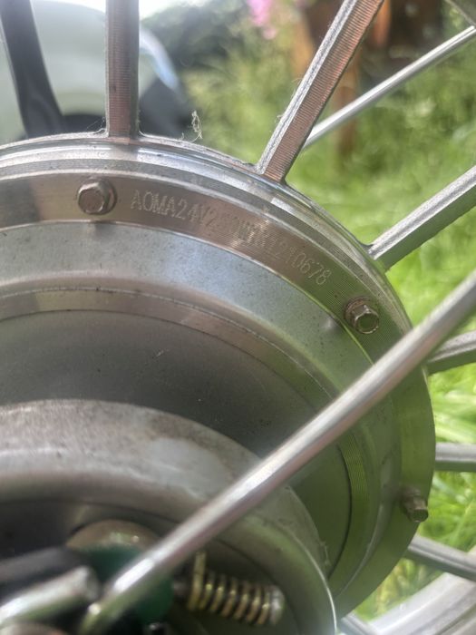 Rower elektryczny składany 24V