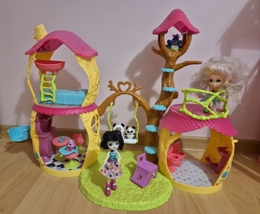 Enchantimals Zestaw Leśny Domek Pure Panda Mattel