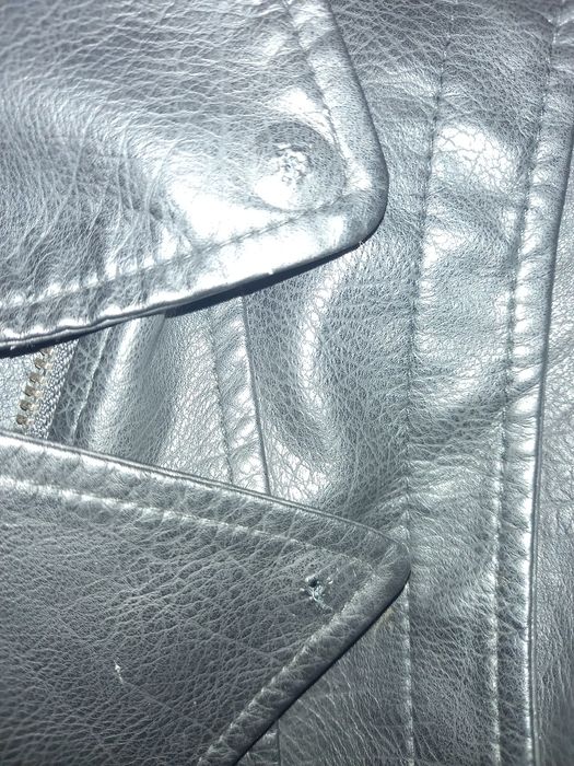 Куртка косуха из кожзама дермантина KASIQI