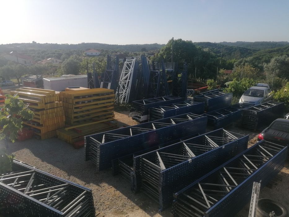 Estantes de armazém, racks