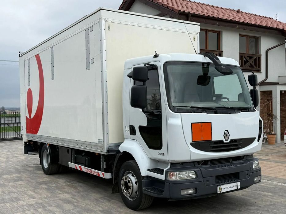 Renault Midlum  Dwu piętrowy kontener z hydraulicznie podnoszonym dachem i podłogą ADR