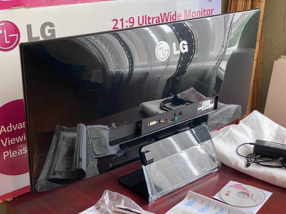 34" AH-IPS 21:9 LG UltraWide Екран ширококутний безрамковий дисплей